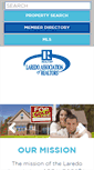 Mobile Screenshot of laredorealtors.org